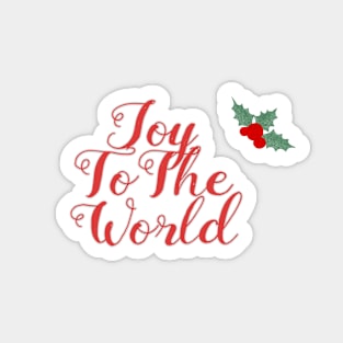Joy to The World Sticker